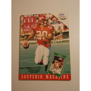 1994 CFL RARE Baltimore Stallions Inaugural Season Home Opener Program